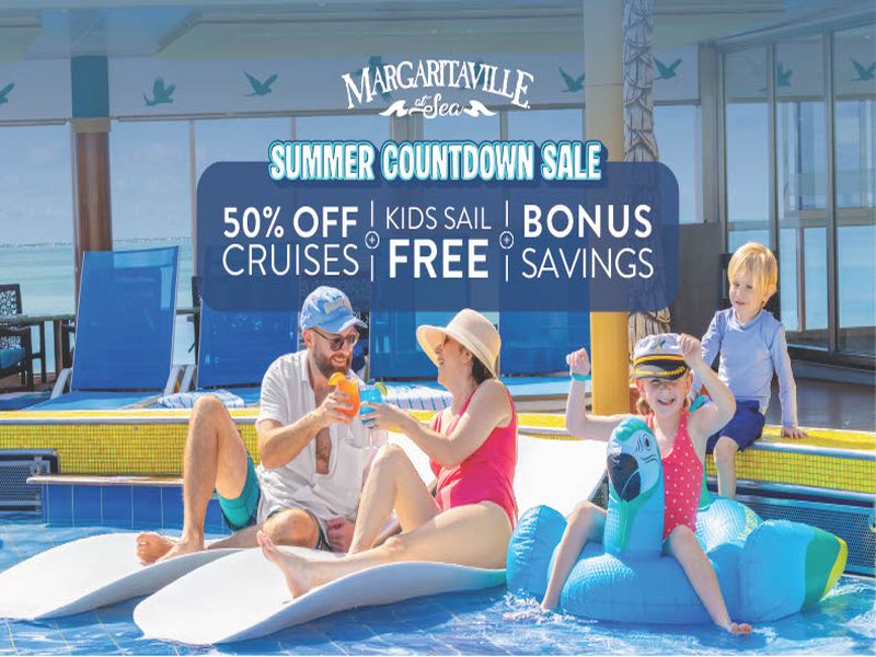 Margaritaville at Sea Summer Countdown Sale